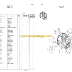 Hitachi ZX95 Excavator Parts Catalog
