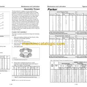 Tigercat 870D, L870D Feller Buncher Service Manual (87013501 – 87015000)