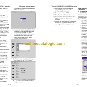 Tigercat H860C Harvester Service Manual