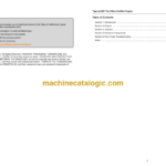 Tigercat N67 Tier 2 Non-Certified Engine Troubleshooting Manual (74311A)