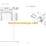Komatsu PC60-8 Hydraulic Excavator Parts Book (DJA20001 and up)