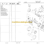 Hitachi LX50-2C Wheel Loader Parts Catalog