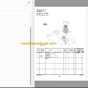 Hitachi ZX470-6,ZX470LC-6,ZX490H-6,ZX490LCH-6,ZX490R-6,ZX490LCR-6,ZX530LCH-6 Hydraulic Excavator Full Parts Catalog