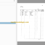 Hitachi LX80-5 Wheel Loader Full Parts Catalog