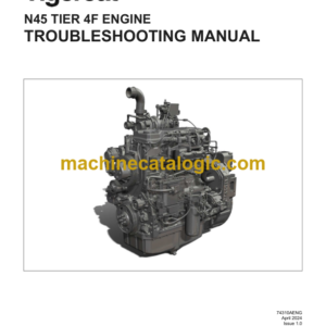 Tigercat N45 Tier 4F Engine Troubleshooting Manual (74310A)