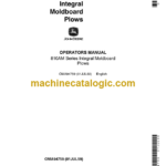 John Deere 810AM Series Integral Moldboard Plows Operator's Manual (OMA94759)