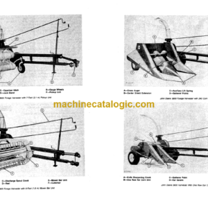 John Deere 3800 Forage Harvester Operator’s Manual (OME49870)