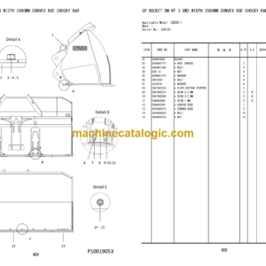 Hitachi Wheel Loader Buckets & Quick Couplers Parts Catalog