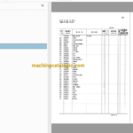 Hitachi LX200 Wheel Loader Full Parts Catalog
