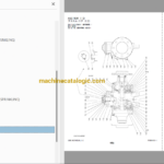 Hitachi ZC220P-7 Full Parts and Engine Parts Catalog