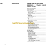 Tigercat T245 Loader Service Manual (245T0201 - 245T0300)