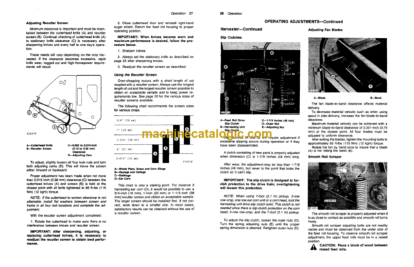 John Deere 3800 Forage Harvester Operator's Manual (OME49870)