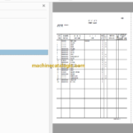 Hitachi EH4000AC2 Rigid Dump Truck Full Parts Catalog