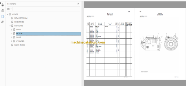 Hitachi EH4000AC2 Rigid Dump Truck Full Parts Catalog