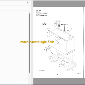 Hitachi ZX470LC-5B,ZX470LCH-5B Hydraulic Excavator Full Parts Catalog