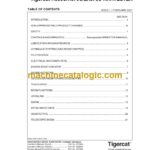 Tigercat LH870C Harvester Service Manual (87081501 - 87082499)