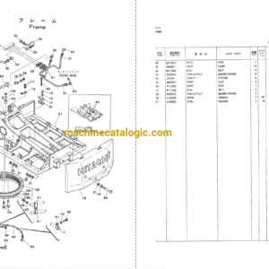 Hitachi UH261 Hydraulic Excavator Full Parts Catalog