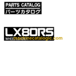 Hitachi LX80RS Wheel Loader Parts Catalog