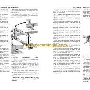 John Deere 990 Double Flexible Bar Subsoiler Bedder Operator’s Manual (OMA33634)