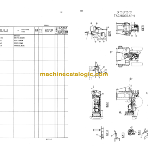 Hitachi LX80RS Wheel Loader Parts Catalog