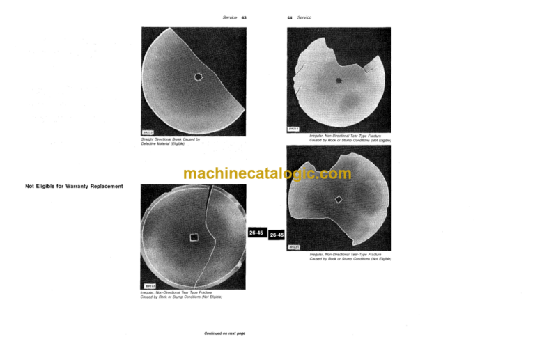John Deere 315 Disk Operator's Manual (OMA46072)