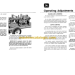John Deere 990 Double Flexible Bar Subsoiler Bedder Operator's Manual (OMA33634)