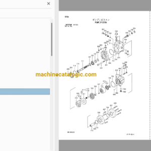 Hitachi EX1200-5 Excavator Full Parts Catalog