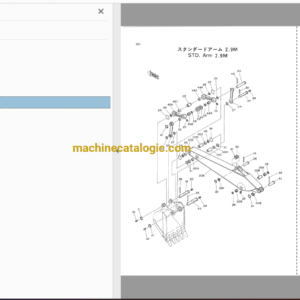 Hitachi EX200LC Hydraulic Excavator Full Parts Catalog