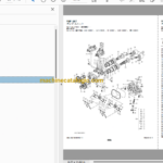 Hitachi ZX240-5G Series Hydraulic Excavator Full Parts Catalog