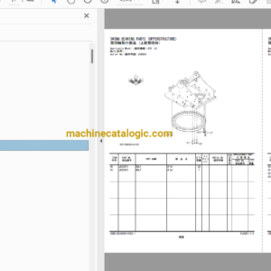 Hitachi ZX470LC-5G Hydraulic Excavator Full Parts Catalog