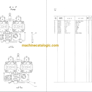 Hitachi UH501 Hydraulic Excavator Full Parts Catalog