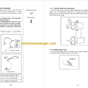 TCM L13-2, L16-2 Wheel Loader Inspection and Troubleshooting Manual