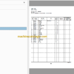Hitachi ZX130-5B,ZX130LCN-5B Hydraulic Excavator Full Parts and Engine Parts Catalog