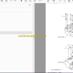 Hitachi ZX350-7G Series Hydraulic Excavator Full Parts and Engine Parts Catalog