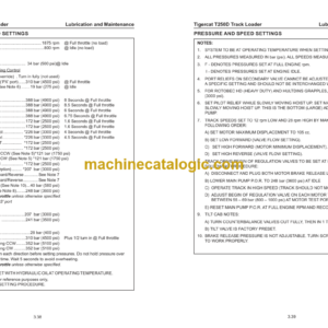 Tigercat T250D Loader Service Manual (250T2101 – 250T3500)