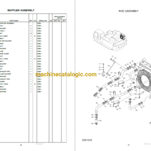 TATA Hitachi ZX670H Hydraulic Excavator Full Parts Catalog