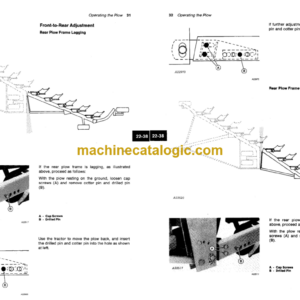 John Deere 3700 Drawn Flex Plow Operator’s Manual (OMA43384)