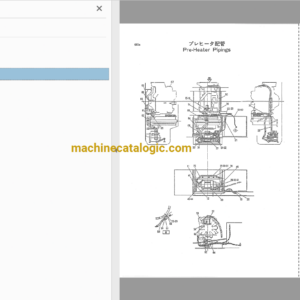 Hitachi EX200 Hydraulic Excavator Full Parts Catalog