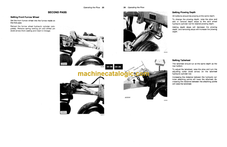 John Deere 3700 Drawn Flex Plow Operator's Manual (OMA43384)