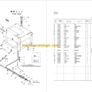 Hitachi EX220,EX220LC Hydraulic Excavator Full Parts Catalog