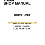 TCM L32, L34, L39 Drive Unit Shop Manual