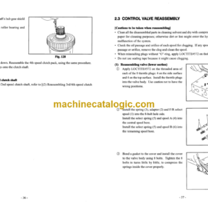 TCM L32, L34, L39 Drive Unit Shop Manual