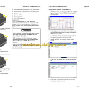 Tigercat 822D, L822D Feller Buncher Service Manual (82223001 – 82224000)