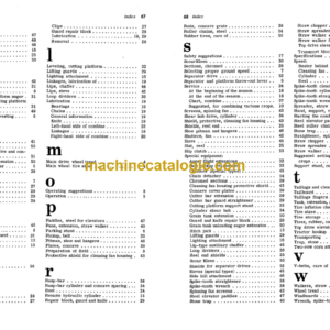 John Deere 42 Pull-Type Combines Operator’s Manual (OMH90866)