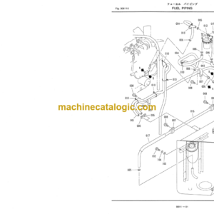 Hitachi LX30-3, LX40-3 Wheel Loader Parts Catalog