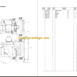 Hitachi LX450-7 Wheel Loader Parts Catalog