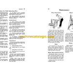 John Deere 805 Series Integral Disk Plows Operator's Manual (OMA12356)