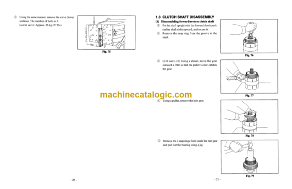 TCM L32, L34, L39 Drive Unit Shop Manual