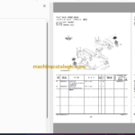 Hitachi ZX470LC-5G Series Hydraulic Excavator Full Parts Catalog