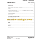 Tigercat 244 Loader Service Manual (2440111 - 2440500)
